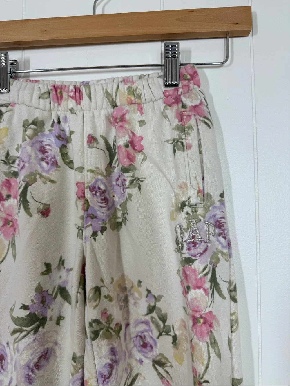 Gap X LoveShackFancy Floral Sweatpants
